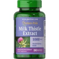 Viên Uống Bổ Gan Milk Thistle Extract Puritan’s Pride 1000Mg 180 Viên Của Mỹ