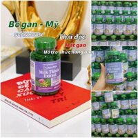 Viên uống bổ gan Milk Thistle 180 viên Puritan Mỹ