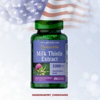 Viên Uống Bổ Gan Puritan's Pride Milk Thistle Extract 1000 mg 180 Viên
