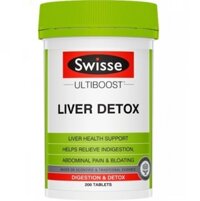 Viên uống bổ gan và giải độc Swisse Liver Detox của Úc (200 viên)