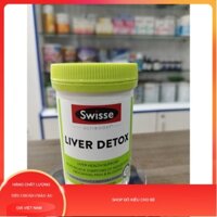 VIÊN UỐNG BỔ GAN VÀ GIẢI ĐỘC GAN SWISSE LIVER DETOX 120 VIÊN (Date: 2024)