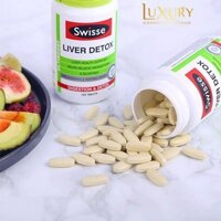 Viên Uống Bổ Gan và Thải Độc Gan Swisse Ultiboost Liver Detox - Giải Độc Gan Tốt Nhất Của Úc 120-200 viên