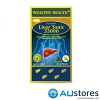 Viên uống bổ gan và thải độc gan Wealthy Health Liver Tonic 33000 100 viên