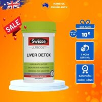 Viên uống bổ gan và thải độc gan Swisse Ultiboost Liver Detox 200 viên của Úc (SP2)