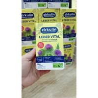 Viên uống Bổ gan Zirkulin vital 30 viên / Bổ gan Altapharma Artischocken 100 viên - hàng Đức
