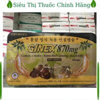 Viên Uống Bổ GINEX Hộp Sắt Giúp Tăng Cường Sinh Lực, Phục Hồi Cơ Thể Hộp 60 Viên h h