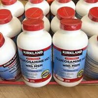 Viên uống bổ khớp của Mỹ Kirkland Glucosamine HCL with MSM 1500mg (375 viên)