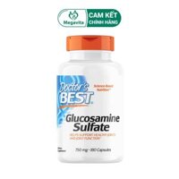 Viên Uống Bổ Khớp Doctor’s Best Glucosamine Sulfate 750mg 180 Viên