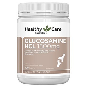 Viên uống bổ khớp Glucosamine HCL 1500mg Healthy care 400 viên