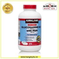 Viên uống bổ khớp Glucosamine HCL Kirkland 375 viên