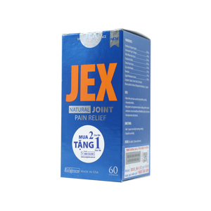 Viên Uống Bổ Khớp Jex Natural Joint Pain Relief Ecogreen 30 Viên