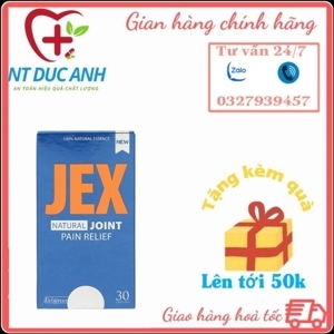 Viên Uống Bổ Khớp Jex Natural Joint Pain Relief Ecogreen 30 Viên