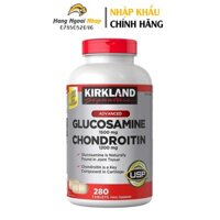 Viên Uống Bổ Khớp Kirkland Glucosamine 1500mg Chondroitin 1200mg 280 Viên