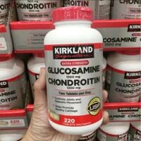 Viên Uống Bổ Khớp Kirkland Glucosamine 1500mg Chondroitin 1200mg 220 Viên.CHUẨN MỸ.