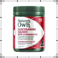 Viên uống bổ khớp Nature’s Own Glucosamine Sulfate With Chondroitin 320 viên - diihangmyuc.