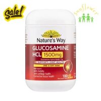 Viên uống bổ khớp Nature’s Way Glucosamine HCL 1500mg 200 viên của Úc