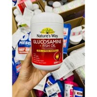 Viên uống bổ khớp Nature's Way Glucosamine + Fish Oil 200v - hàng Úc đủ BILL đi air