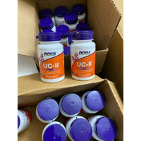 Viên uống bổ khớp NOW UC-II Collagen Type 2 Joint Health 60 viên của Mỹ.