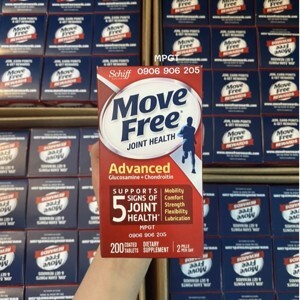 Viên uống bổ khớp Schiff Move Free Advanced Triple Strength 200 viên