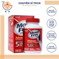 Viên uống bổ khớp Schiff Move Free Joint Health Advanced 200 viên của Mỹ (mẫu mới)