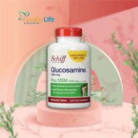 Viên uống bổ khớp Schiff Glucosamine 1500mg plus MSM hộp 150 viên của Mỹ