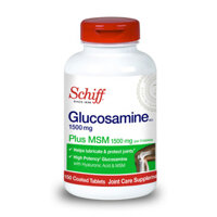 Viên uống bổ khớp Schiff Glucosamine 1500mg plus MSM hộp 150 viên của Mỹ