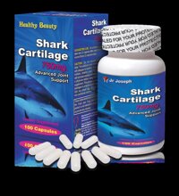 Viên Uống Bổ Khớp Sụn Vi Cá Mập Shark Cartilage 750mg ( Hộp 100 viên )