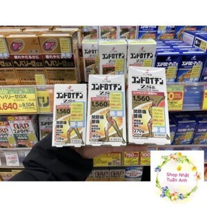 Viên uống bổ khớp vây cá mập Glucosamin ZS Chondroitin 180 viên