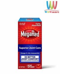 Viên uống bổ khớp xương Schiff MegaRed Joint Care 60 viên