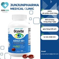 Viên uống bổ mắt cho người lớn tuổi Ocuvite Adult 50+, 150 viên của Mỹ