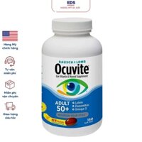 Viên uống bổ mắt date 11/2025 dành cho người trên 50 tuổi Ocuvite Adult 50+ Lọ 150 Viên - EDS Hàng Mỹ