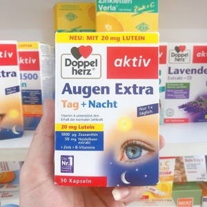 Viên uống bổ mắt Doppelherz Augen Extra Tag Nacht 30 viên