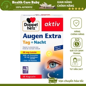 Viên uống bổ mắt Doppelherz Augen Extra Tag Nacht 30 viên