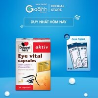 Viên uống bổ mắt Doppelherz Akti Doppelherz Aktiv Eye Vital Eye Vital giúp tăng cường thị lực, bổ sung kẽm, vitamin A