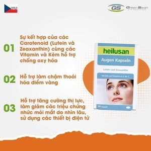 Viên uống bổ mắt Heilusan Augen Kapseln