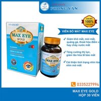 Viên uống bổ mắt Max eye gold