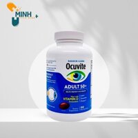 Viên Uống Bổ Mắt Ocuvite Adult 50 + Bausch & Lomb 150 Viên của Mỹ