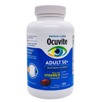 Viên Uống Bổ Mắt Ocuvite Adult 50 + Bausch & Lomb Dành Cho Người Trên 50 Tuổi