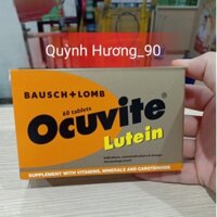 Viên uống bổ mắt OCUVITE Lutein hộp 60 viên giúp mắt sáng long lanh