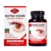 Viên uống bổ mắt Olymbian Labs Nutra Vision with Lutein & Bilberry 30 viên