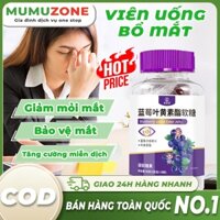Viên Uống Bổ Mắt Phục Nhãn Quang Giảm Cảm Giác Mỏi Mắt Khô Mắt MUMUZONE Giảm Nhức Mỏi Mắt Lutein Hộp 30 Viên