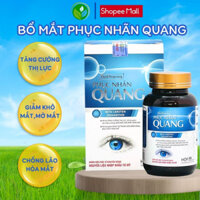 Viên Uống Bổ Mắt Phục Nhãn Quang Dứt Điểm Nhức Mỏi Mắt Giúp Đôi Mắt Sáng Khỏe