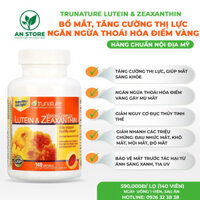 Viên Uống Bổ Mắt Trunature Lutein & Zeaxanthin – Hàng Chuẩn Nội Địa Mỹ 100%