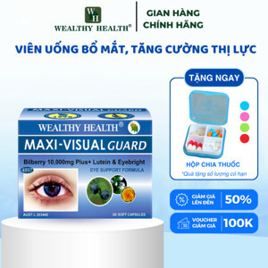 Viên uống bổ mắt Wealthy Health Maxi-Visual Guard