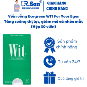 Viên uống bổ mắt wit lọ 30 viên - bổ sung các dưỡng chất