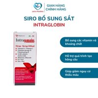 Viên uống Bổ Máu Intraglobin thực phẩm chức năng Bổ Sung Sắt Ngăn Ngừa Tình Trạng Thiếu Máu Cho Trẻ Em Và Người Lớn