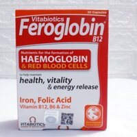 Viên uống bổ máu Vitabiotics Feroglobin B12 30 viên