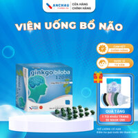 Viên Uống Bổ Não An Châu Ginkgo Biloba 120mg Giúp Hoạt Huyết, Giảm Đau Đầu, Chóng Mặt  (100 Viên)
