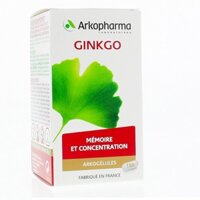 Viên uống bổ não Arkopharma Ginkgo Mendire Et Concentration của Pháp lọ 150 viên