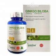 Viên uống bổ não Careline Ginkgo Biloba 2500mg 60 viên